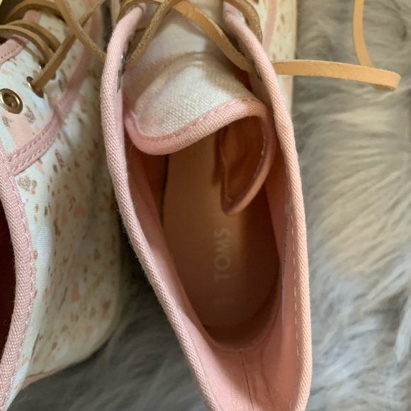 TOMS Camarillo Metal Fleck Print Hi-Top Sz 8.5 NWT - Picture 7 of 9